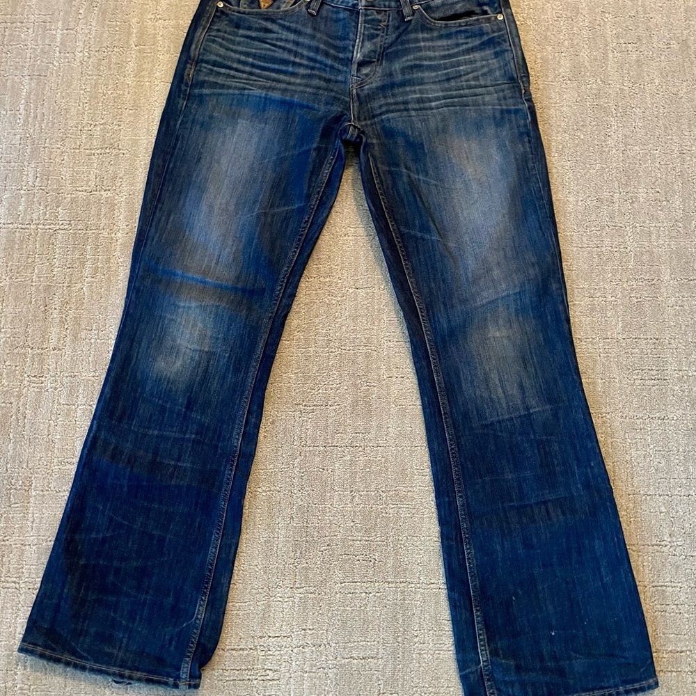 Mens Guess Bootcut Jeans Falcon 33x30